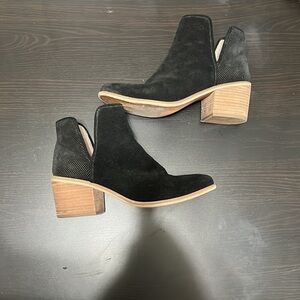 BP block heel booties
